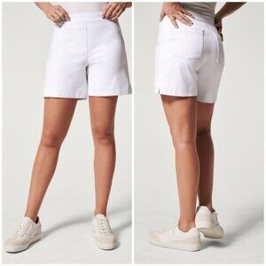 Spanx On-the-Go 6” Shorts‎ with Ultimate Opacity Technology Shorts in White M